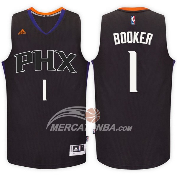 Maglia NBA Booker Phoenix Suns Negro